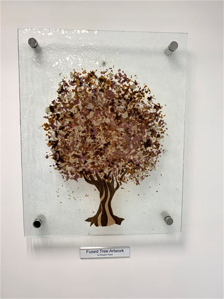Fused Glass Wall Art by Royston Glass