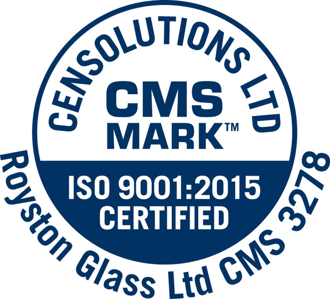 Royston Glass Maintains ISO9001:2015 Accreditation